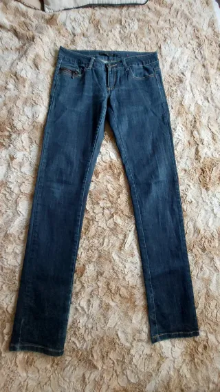 Pantalón vaquero recto ONLY azul