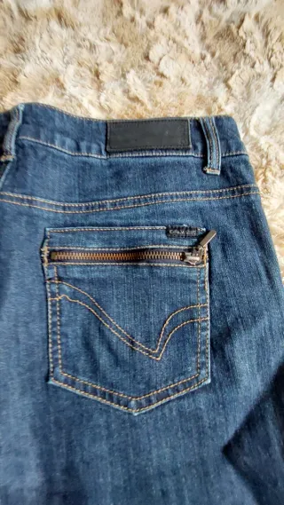 Pantalón vaquero recto ONLY azul