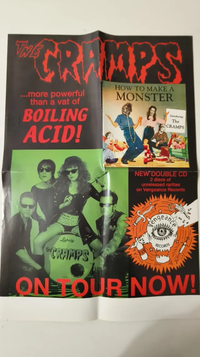 Poster promozionale The Cramps 2004