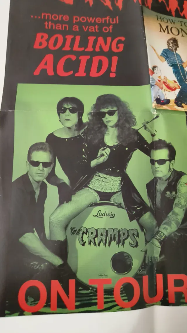 Poster promozionale The Cramps 2004