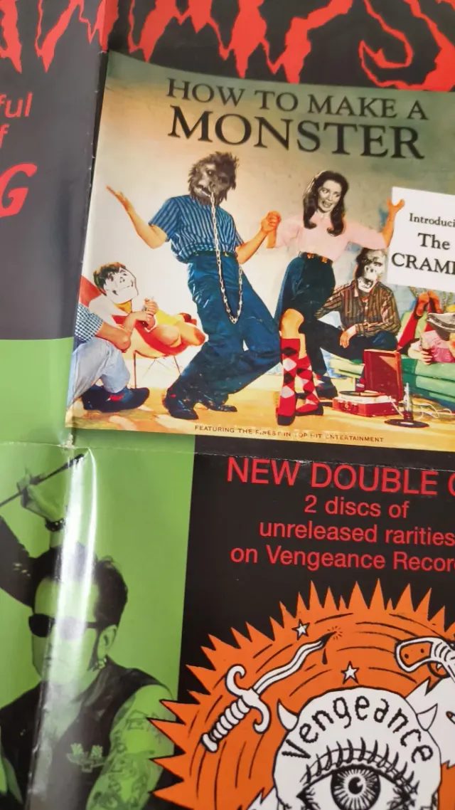 Poster promozionale The Cramps 2004