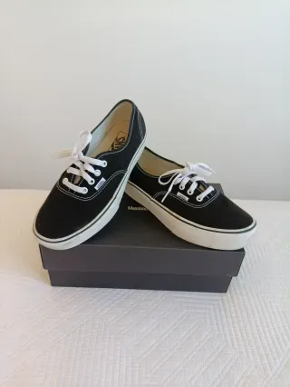 Zapatillas Vans Authentic Negras Talla 39