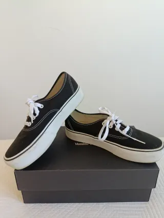 Zapatillas Vans Authentic Negras Talla 39