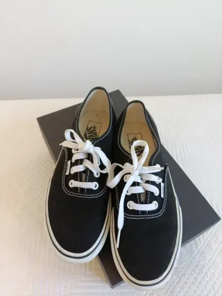 Zapatillas Vans Authentic Negras Talla 39