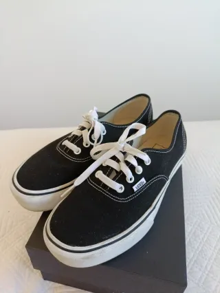 Zapatillas Vans Authentic Negras Talla 39