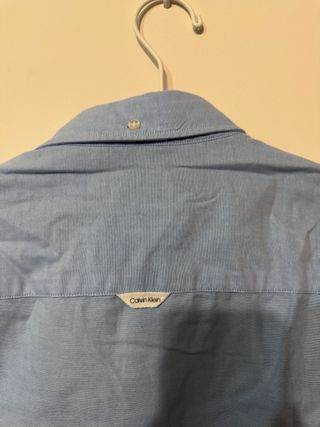 Camisa Calvin Klein Celeste Talla M