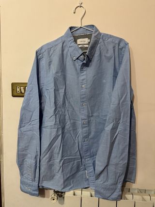 Camisa Calvin Klein Celeste Talla M