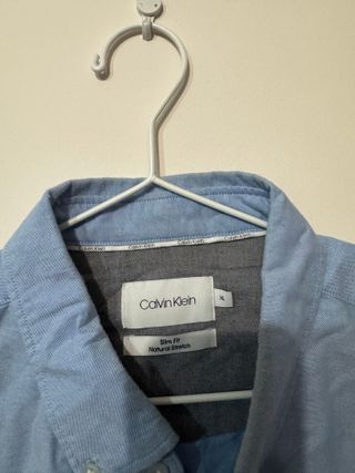 Camisa Calvin Klein Celeste Talla M