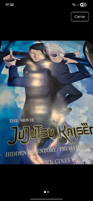 Póster Película Jujutsu Kaisen