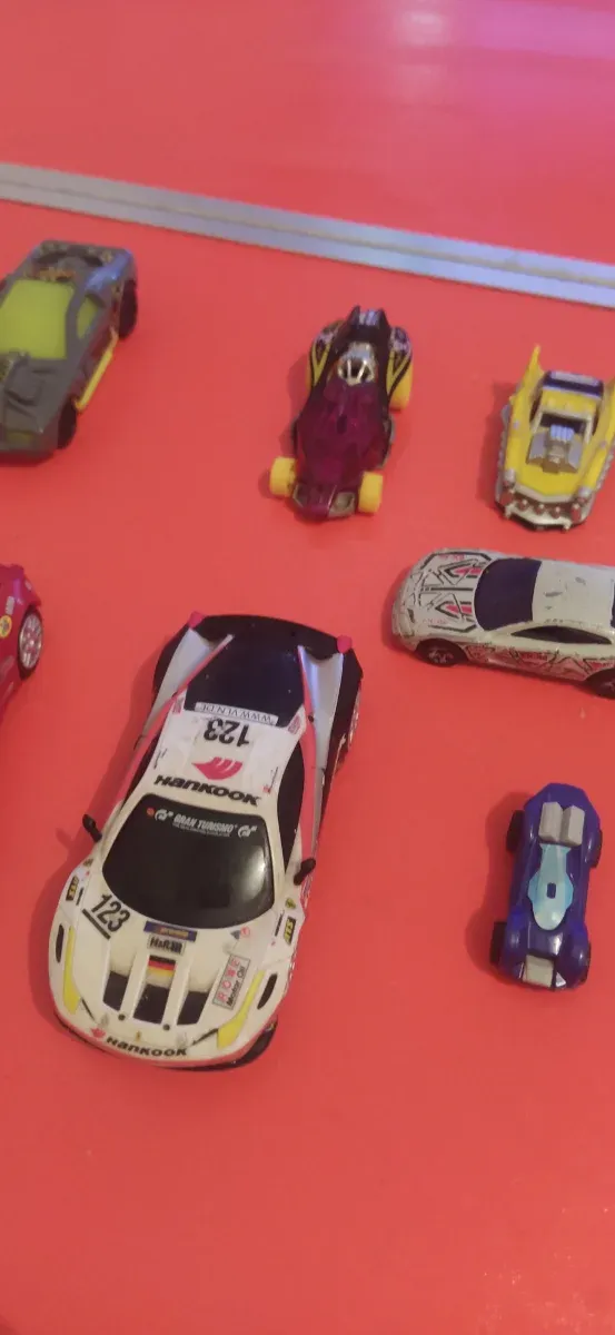 Coche Scalextric Rojo y Blanco