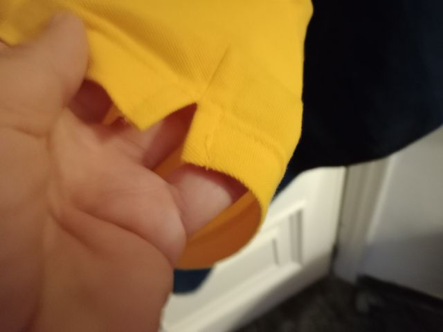 Polo Emporio Armani Amarillo Talla M