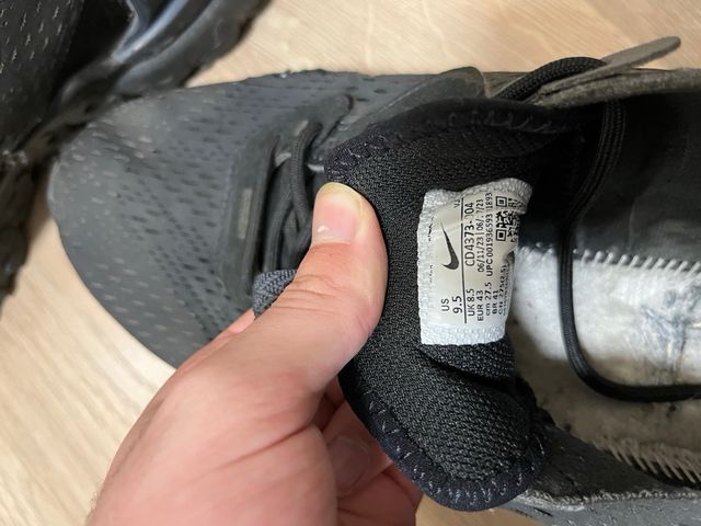 Zapatillas Nike React Vision Negras