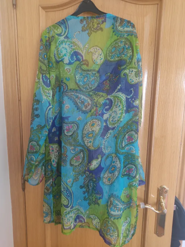 Camisola de playa estampada