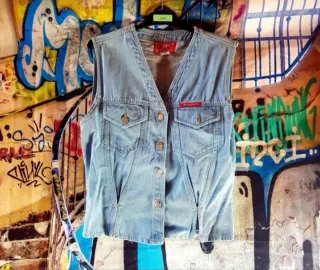 Chaleco Vaquero Mujer Talla M