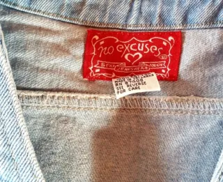 Chaleco Vaquero Mujer Talla M