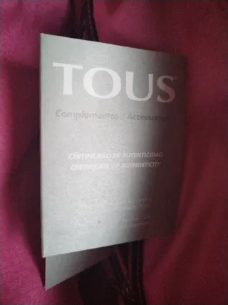 Bolso Tous Negro Piel