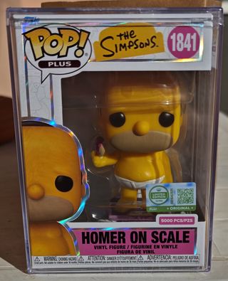 Homer On Scale - The Simpsons Funko Pop 1841 NEW