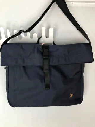 Bolso Maletín Portátil Negro/Azul