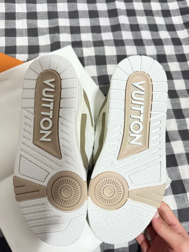 Zapatillas Louis Vuitton Beige/Blanco Hombre