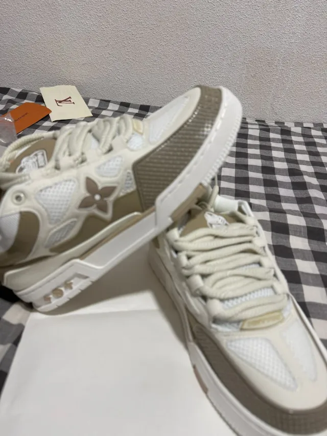 Zapatillas Louis Vuitton Beige/Blanco Hombre