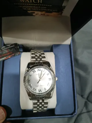 Reloj Emporio Watch Mujer Plata