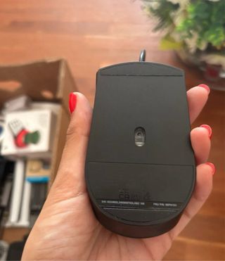 Mouse Lenovo USB Nero Rosso