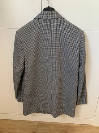 Americana blazer cuadros Stradivarius talla S