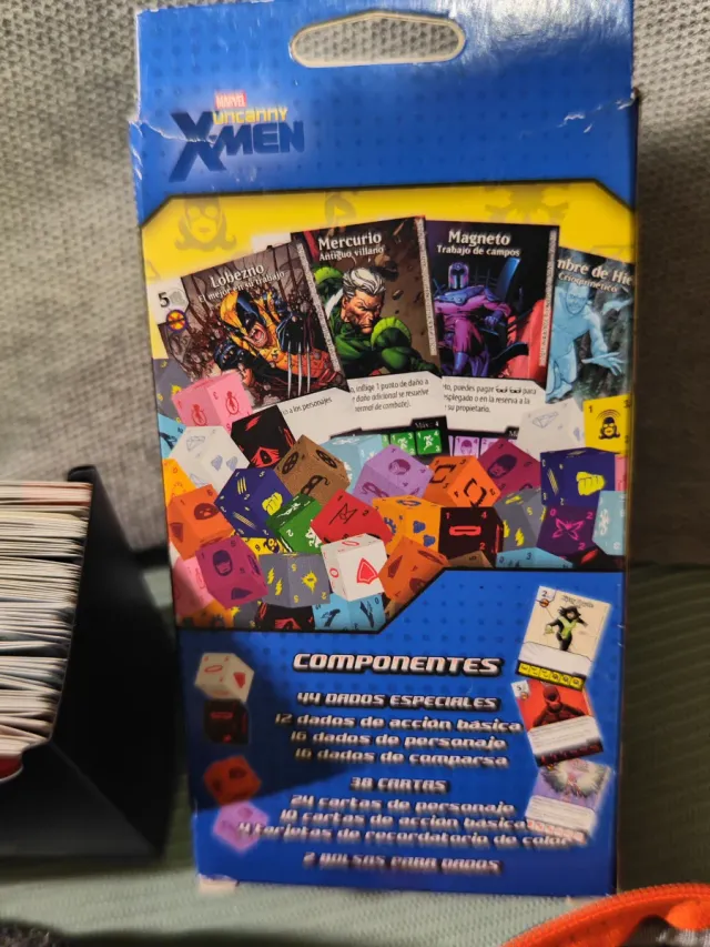 Dicemasters X-Men Set. Inicio + pack cartas&dados