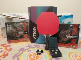 Pala de Ping Pong STIGA  CYBERSHAPE y Mantra