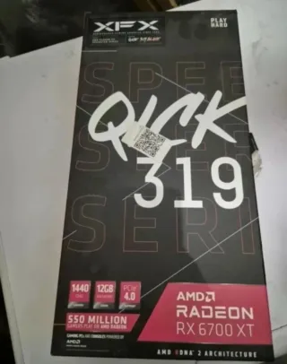 Tarjeta Gráfica XFX RX 6700 XT 12GB GDDR6