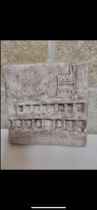 Quadretto Gubbio in ceramica