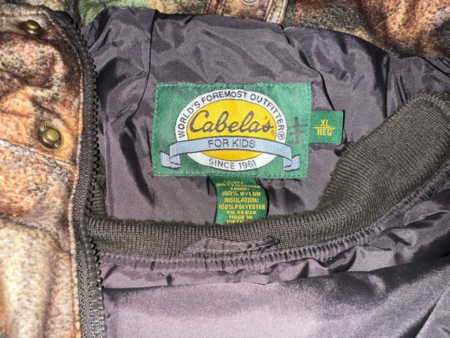 Parka Caza Cabela's Camuflaje.