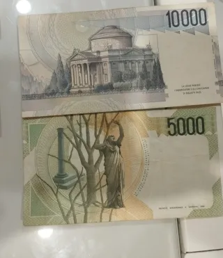 17 banconota Lira Italiana 1000 Lire Banconota