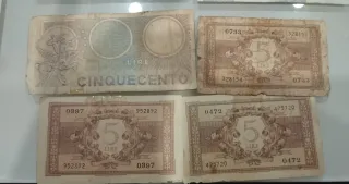 17 banconota Lira Italiana 1000 Lire Banconota