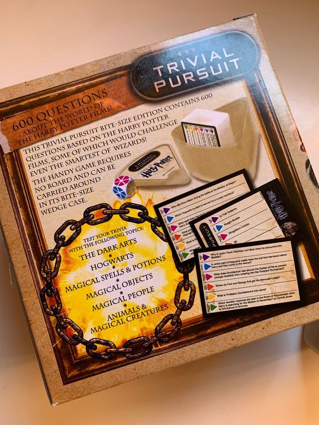 Trivial Pursuit World of Harry Potter en inglés