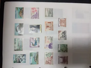 220 sellos España nuevos sin matasellos