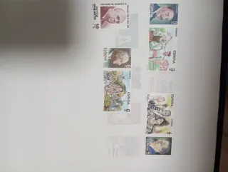 220 sellos España nuevos sin matasellos