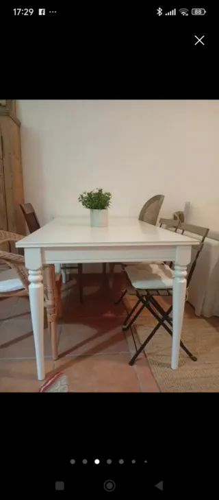 URGE Venta.Mesa extensible comedor Ikea blanca