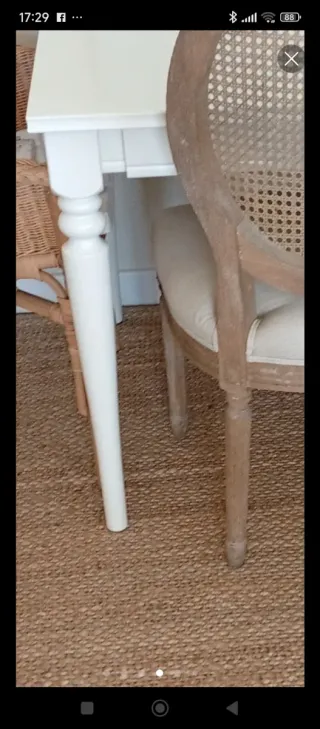 URGE Venta.Mesa extensible comedor Ikea blanca