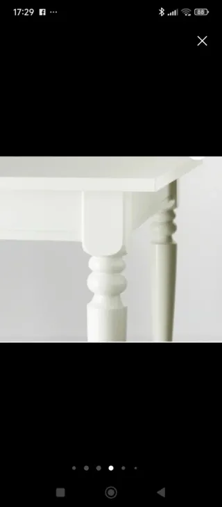 URGE Venta.Mesa extensible comedor Ikea blanca