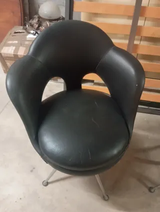 Coppia sedie design nero