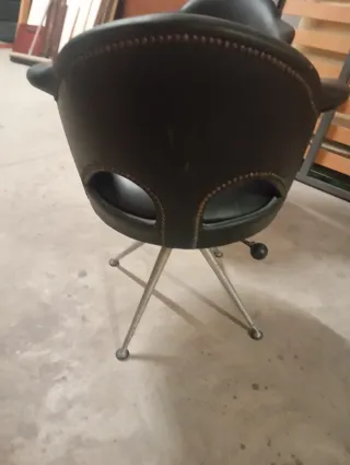 Coppia sedie design nero