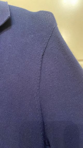 Vestido de Carolina Herrera azul