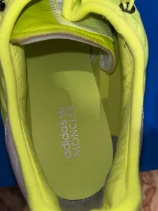 Zapatillas Adidas x Moncler Verde Neón