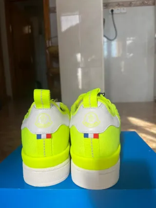 Zapatillas Adidas x Moncler Verde Neón