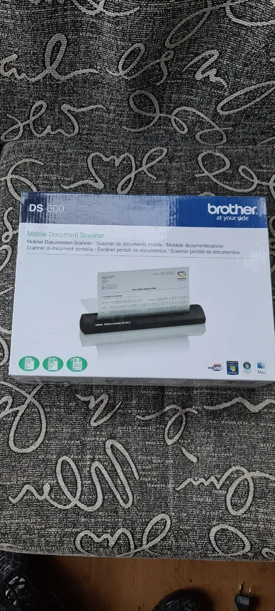 Escâner Brother DS-600 Novo