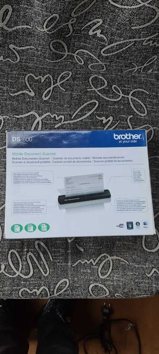 Escâner Brother DS-600 Novo