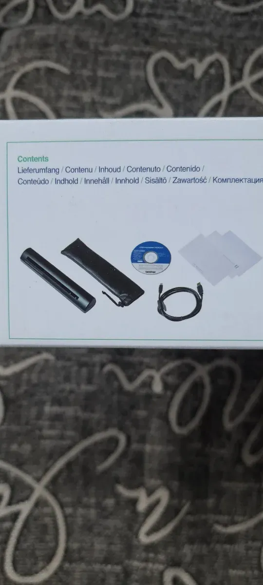 Escâner Brother DS-600 Novo