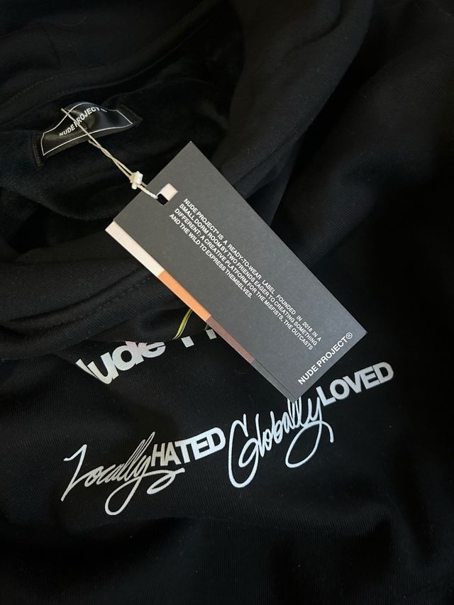 Sudadera Nude Project Negra