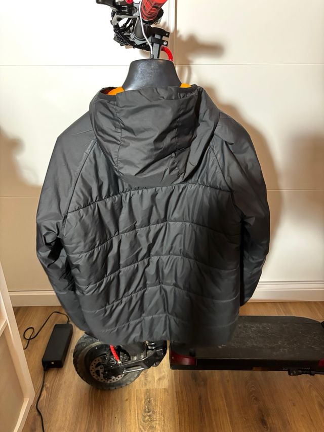 Abrigo The North Face Negro Naranja